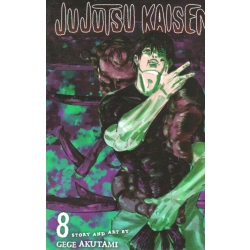 کتاب مانگا جوجوتسو کایسن jujutsu kaisen جلد 8 ، گکه آکوتامی