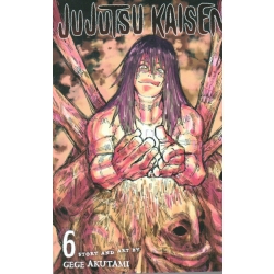 کتاب مانگا جوجوتسو کایسن jujutsu kaisen جلد 6 ، گکه آکوتامی